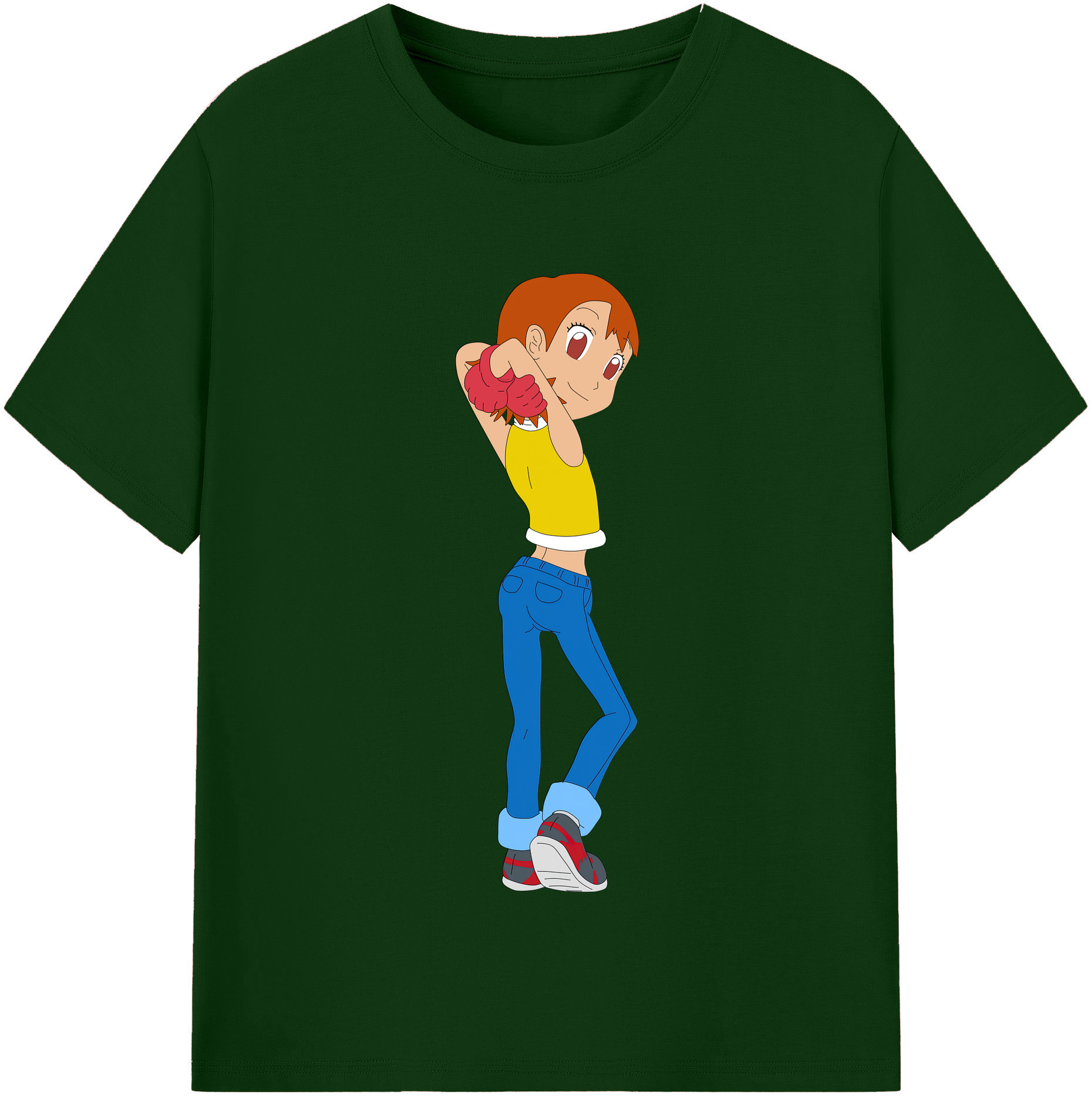 （画像用） Digimon デジタルモンスター/デジモン 綿100％半袖Tシャツ（フロントプリント）